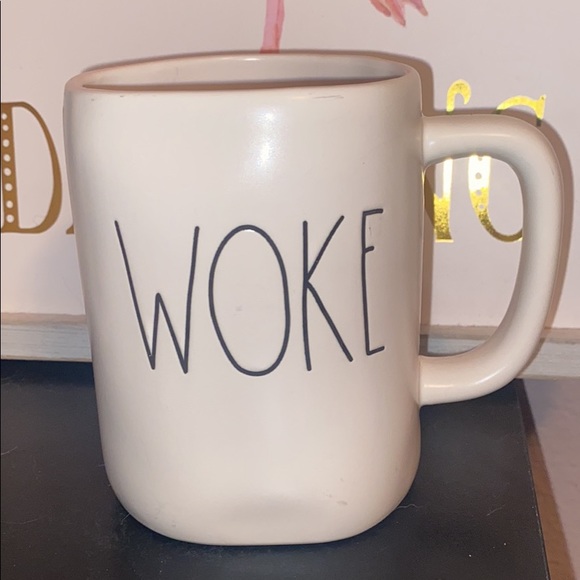 Rae Dunn Woke Mug